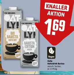 REWE Oatly bio barista haferdrink Angebot