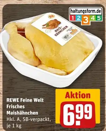 REWE Rewe feine welt frisches maishähnchen Angebot