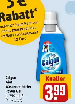 REWE Calgon 4in1 wasserenthärter power gel Angebot