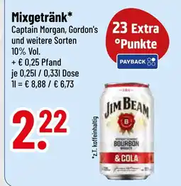trinkgut Jim beam bourbon & cola Angebot