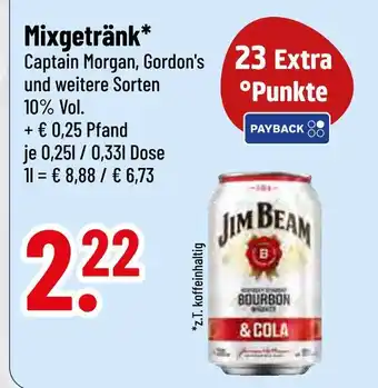 trinkgut Jim beam bourbon & cola Angebot