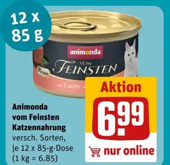 REWE Animonda vom feinsten katzennahrung Angebot