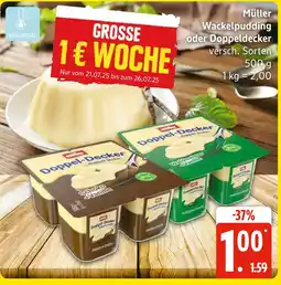 Marktkauf Müller wackelpudding Angebot