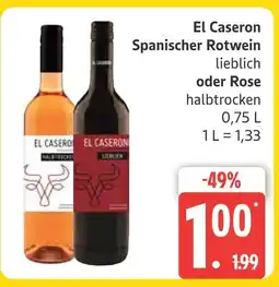 Marktkauf El caseron spanischer rotwein lieblich Angebot