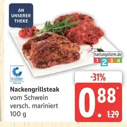 Marktkauf Nackengrillsteak vom schwein Angebot