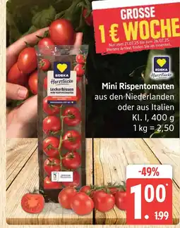 Marktkauf Edeka herzstücke mini rispentomaten Angebot