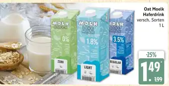 Marktkauf Oat moelk haferdrink zero Angebot