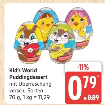Marktkauf Kid’s world puddingdessert Angebot