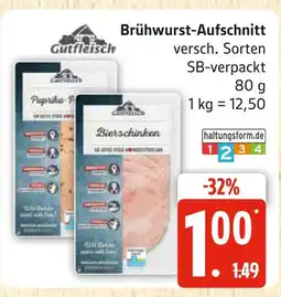 Marktkauf Gutfleisch brühwurst-aufschnitt Angebot