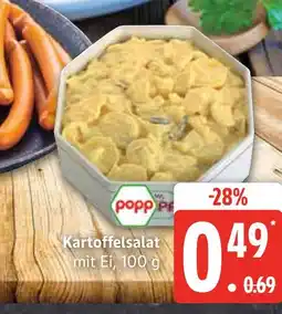 Marktkauf Popp kartoffelsalat mit ei Angebot