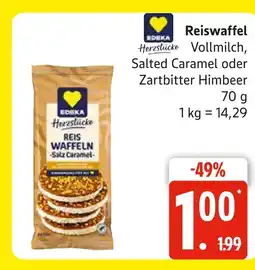 Marktkauf Edeka herzstücke reiswaffeln vollmilch Angebot