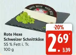 Marktkauf Rote hexe schweizer schnittkäse Angebot
