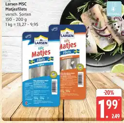 Marktkauf Larsen msc matjesfilets original Angebot
