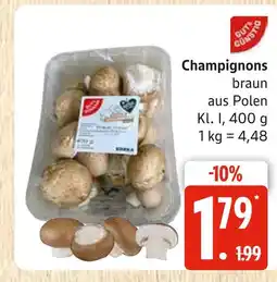 Marktkauf Champignons braun Angebot