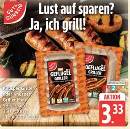 Marktkauf Gut & günstig knusper griller Angebot