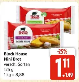 Marktkauf Block house mini brot Angebot