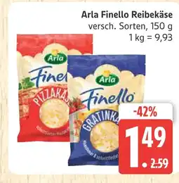 Marktkauf Arla finello pizzakäse Angebot