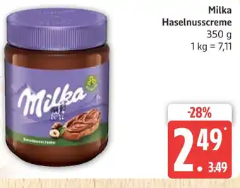 Marktkauf Milka haselnusscreme Angebot