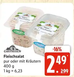 Marktkauf Gutfleisch fleischsalat pur Angebot