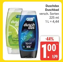 Marktkauf Duschdas duschbad limette minze Angebot