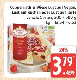 Marktkauf Coppenrath & wiese lust auf vegan Angebot