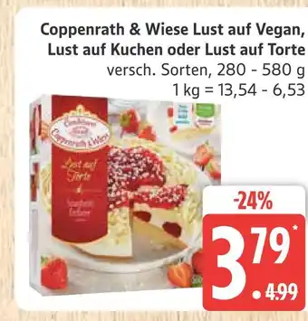 Marktkauf Coppenrath & wiese lust auf vegan Angebot