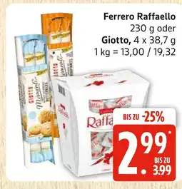 Marktkauf Ferrero raffaello Angebot