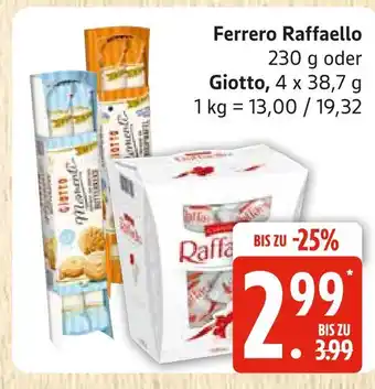 Marktkauf Ferrero raffaello Angebot