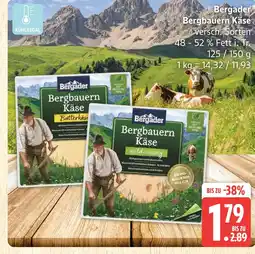 Marktkauf Bergader bergbauern käse butterkäse Angebot