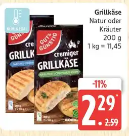 Marktkauf Gut & günstig grillkäse natur Angebot
