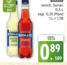 Marktkauf Bionade holunder Angebot