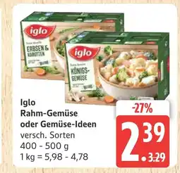 Marktkauf Iglo rahm-gemüse Angebot