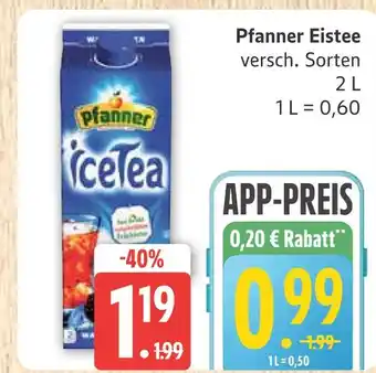 Marktkauf Pfanner eistee Angebot