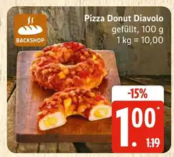 Marktkauf Backshop pizza donut diavolo Angebot
