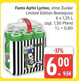 Marktkauf Fanta fanta apfel lychee Angebot