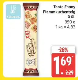 Marktkauf Tante fanny flammkuchenteig xxl Angebot