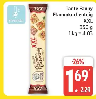 Marktkauf Tante fanny flammkuchenteig xxl Angebot