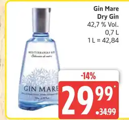 Marktkauf Gin mare dry gin Angebot