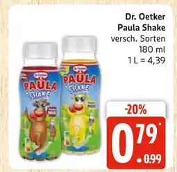 Marktkauf Dr. oetker paula shake Angebot