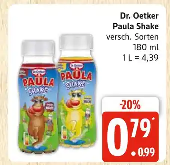 Marktkauf Dr. oetker paula shake Angebot
