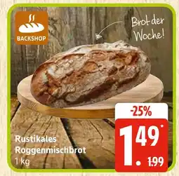 Marktkauf Backshop rustikales roggenmischbrot Angebot