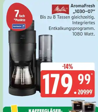 Marktkauf Melitta aromafresh 1030-07 Angebot