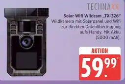 Marktkauf Technaxx solar wifi wildcam tx-326 Angebot
