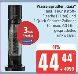 Marktkauf Wassersprudler „gaia“ Angebot