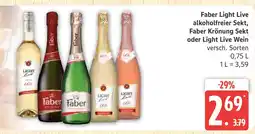 Marktkauf Faber light live alkoholfreier sekt Angebot