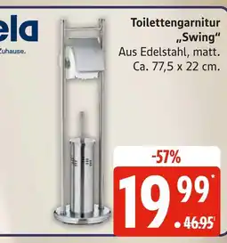 Marktkauf Toilettengarnitur swing Angebot
