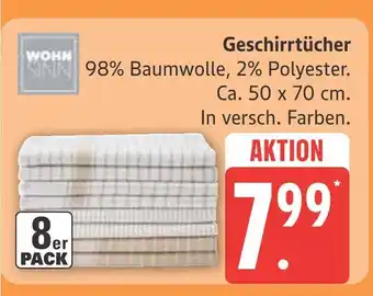 Marktkauf Wohn geschirrtücher Angebot