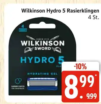 Marktkauf Wilkinson hydro 5 rasierklingen Angebot