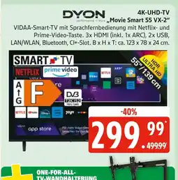 Marktkauf Dyon 4k-uhd-tv „movie smart 55 vx-2“ Angebot