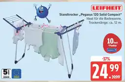 Marktkauf Leifheit standtrockner pegasus 120 solid compact Angebot